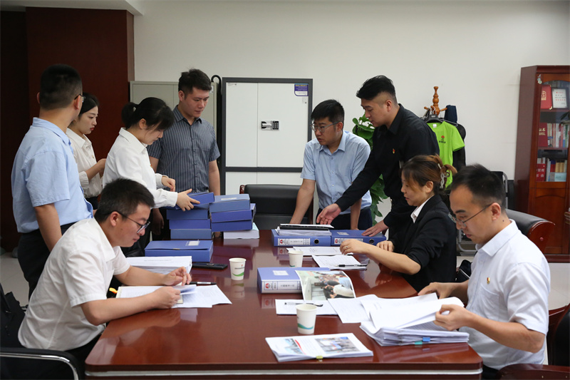 陜煤集團主題教育督導推進二組督導考核公司六月份重點工作開展情況